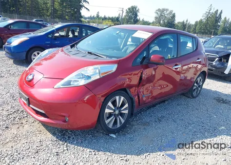 2015 Nissan Leaf Sl from USA, damaged, VIN 1N4AZ0CP1FC305619
